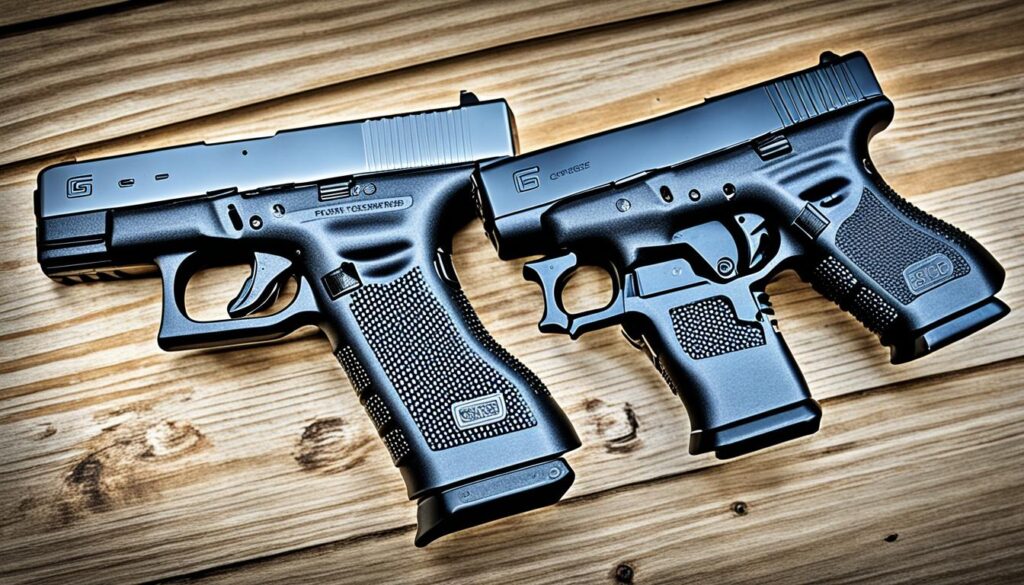 Glock 49 and Glock 19 Ergonomics