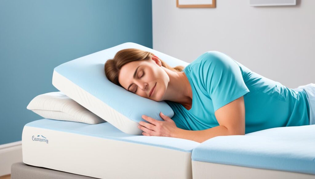 elevate mattress for snoring