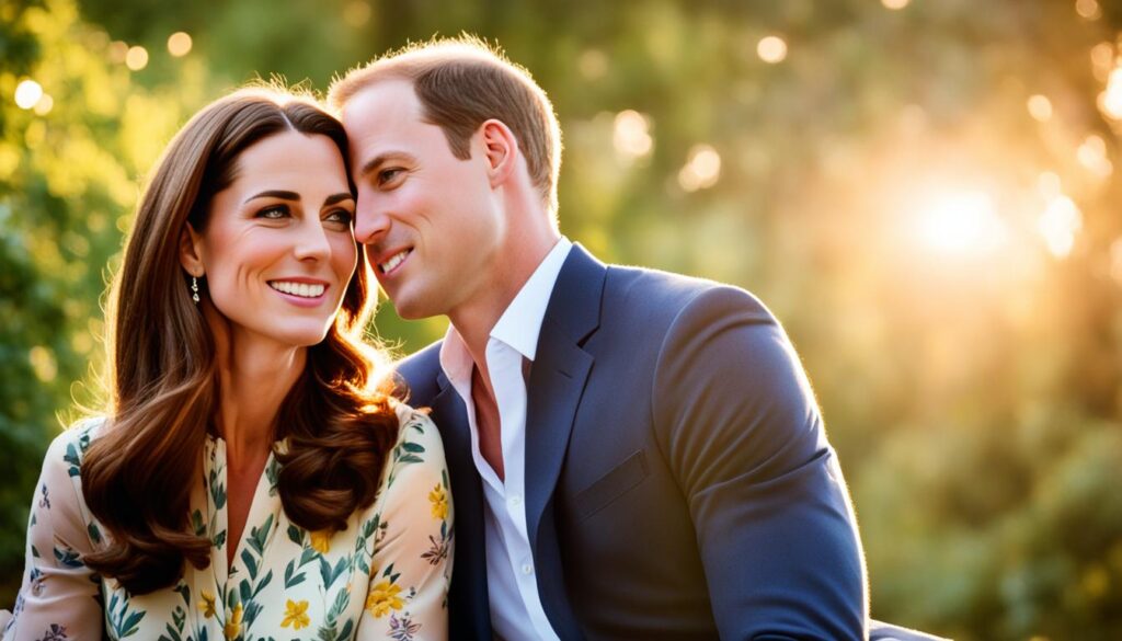 kate and william romantic moments
