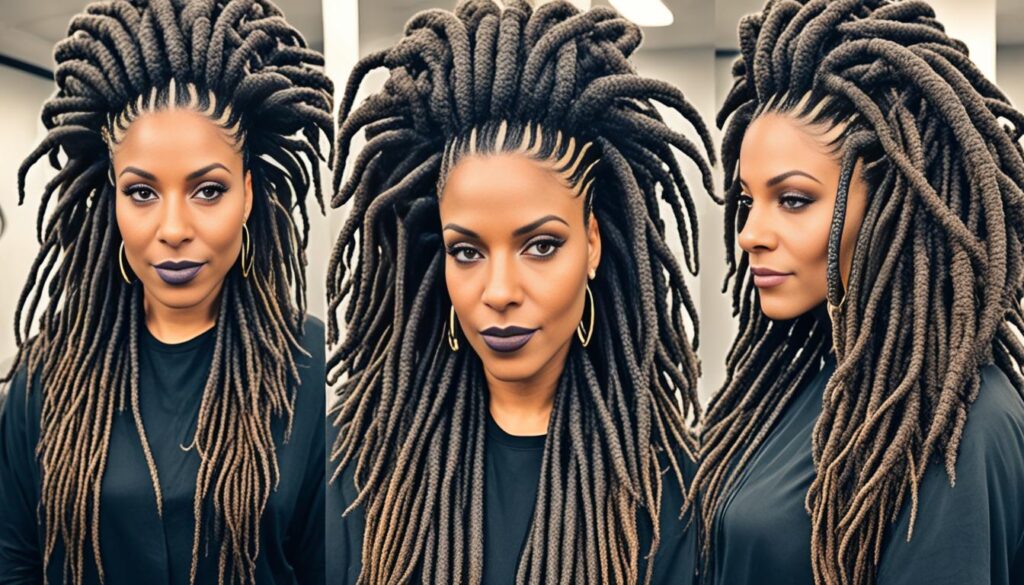 freeform dreadlocks