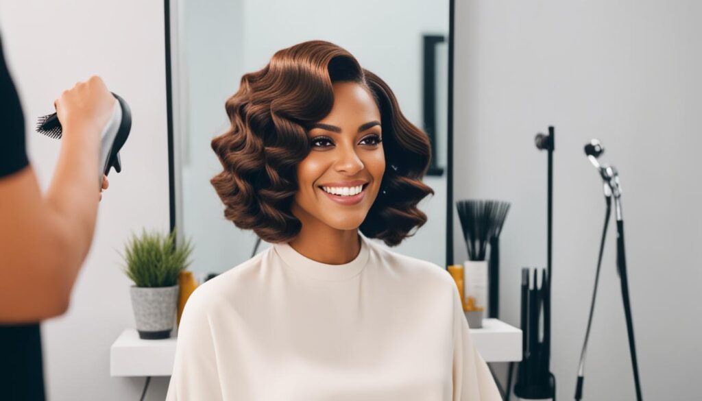 side part bob weave maintenance