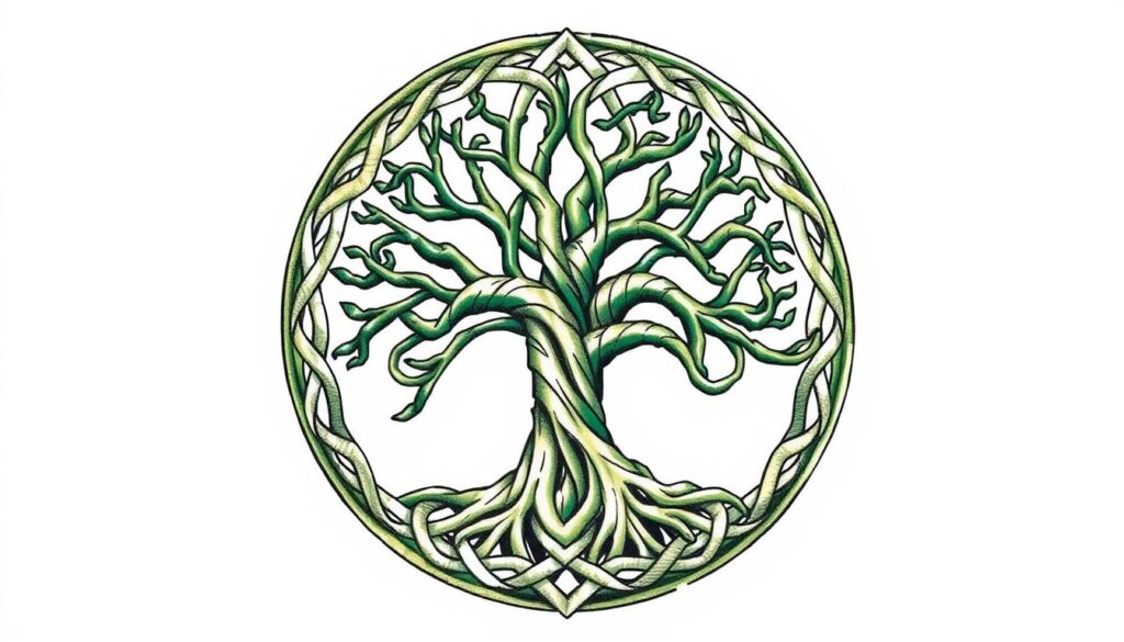 celtic tree of life tattoo